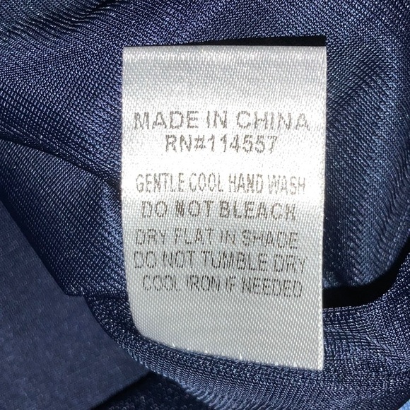 NWT THML - Navy Sleeveless Dress with Embroidery Detail - Picture 15 of 15